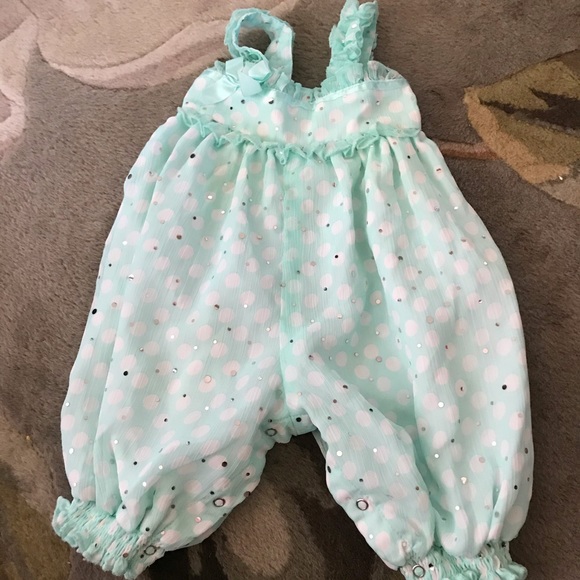 Sparkling girls romper - Picture 1 of 4
